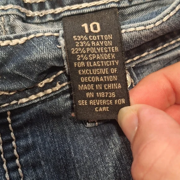 Love Indigo Premium Jean's Size 10 - Picture 8 of 8
